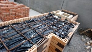 mangal podgotovlen dlya zalivki osnovu